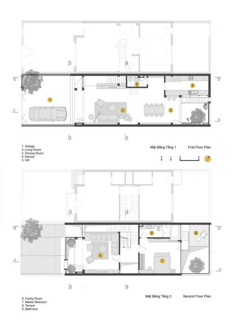 rækkehus-plan-gulvplan-første-sal-overetage