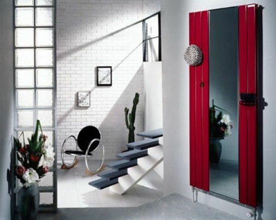 moderne gang design radiator spejl