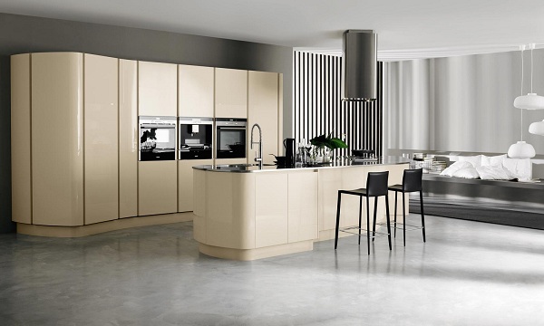 Køkken-ø-minimalistisk-køkken-i-beige-toner