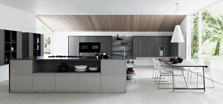 moderne-køkken-kalea-højglans-grå-fronter