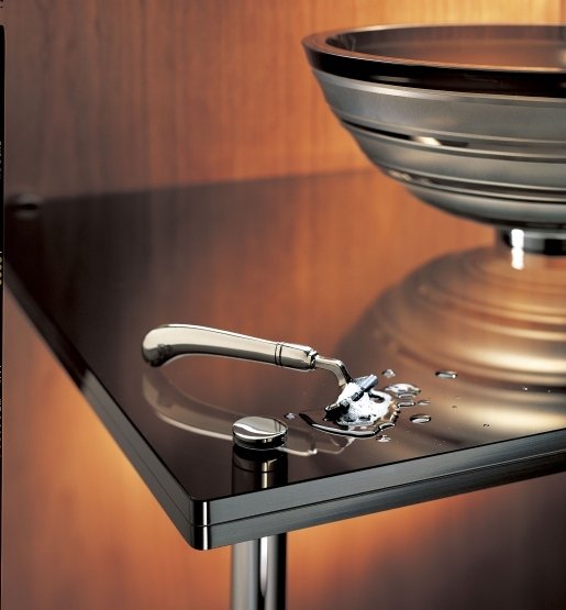 håndvaske håndvask glas vitraform bronze ridsefast slidstærk