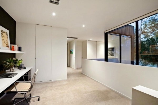 Hjemmekontor designer lejlighedsbygning interiør Melbourne