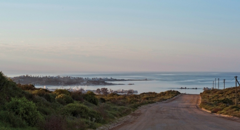 Kalksten-dannelse-på-stranden