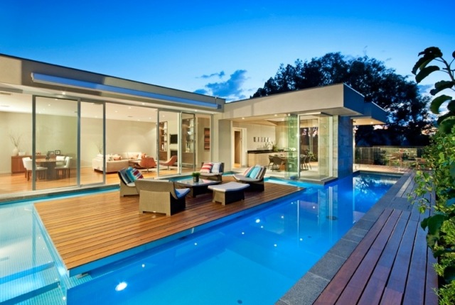 moderne arkitektur hus canny arkitekter pool terrasse