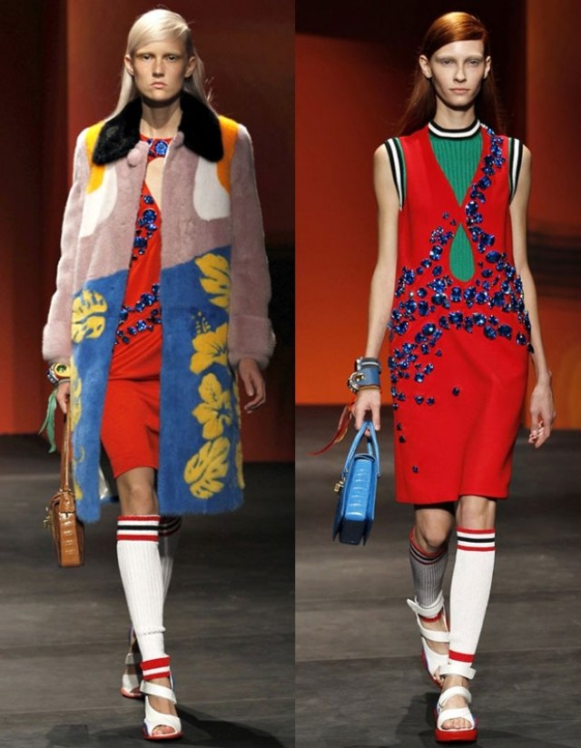 økologiske læder trends milan fashion week prada 2014