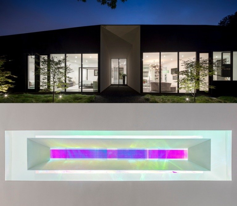 Bæredygtig konstruktion af moderne bygninger Reducer varmetab Infrarødt kamera viser resultat