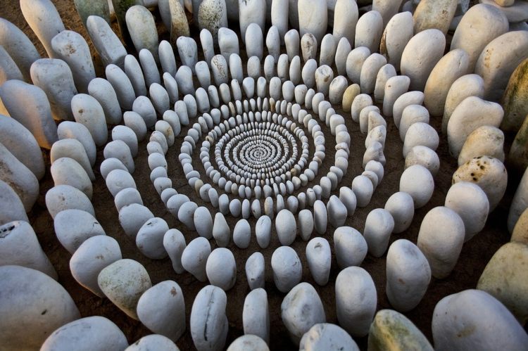 natur mandala rock materialer james brunt