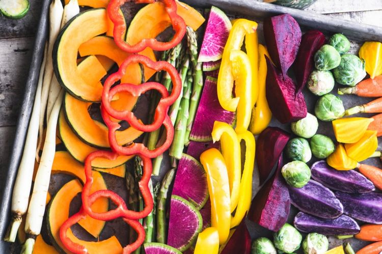 ristede regnbue grøntsager opskrift næringsstoffer sundhedsmæssige fordele