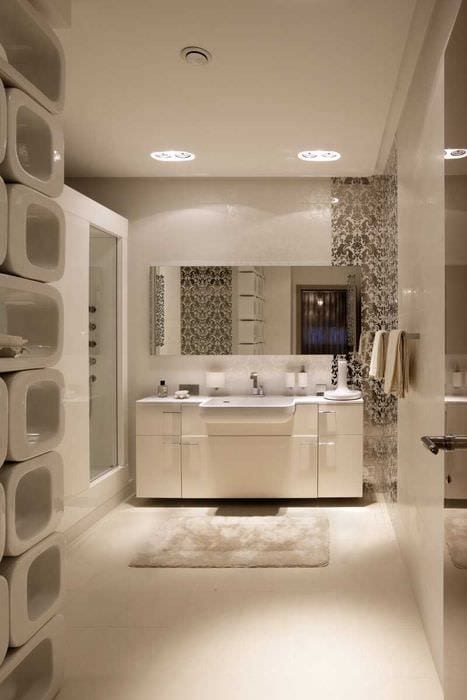 tanken om en smuk badeværelsesstil i klassisk stil