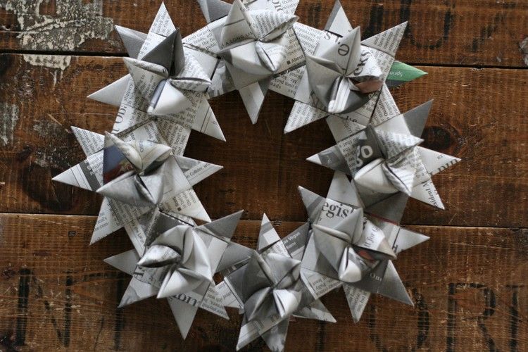 origami-stjerne-fold-jul-krans-glade stjerner