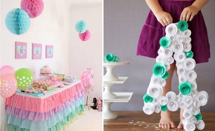 DIY dekorácia detskej izby k narodeninám dieťaťa