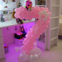 Antal ballonger för ett barns födelsedag