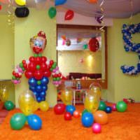 Balónový klaun k narodeninám dieťaťa