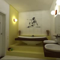 fürdőszoba tervezési rajz