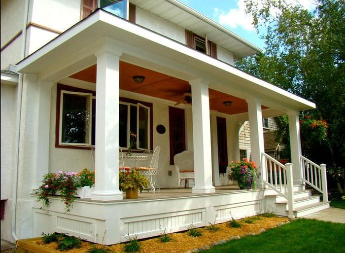 veranda design med veranda