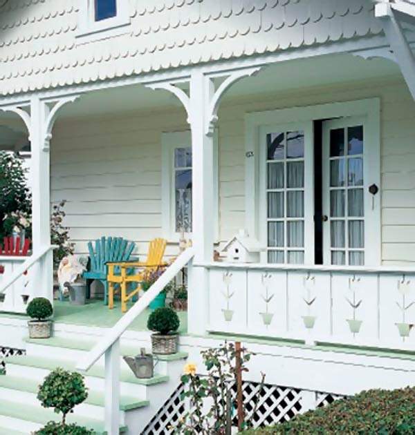 trä veranda design