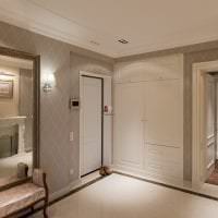 elegáns belső tér a folyosón az amerikai stílusú fényképen