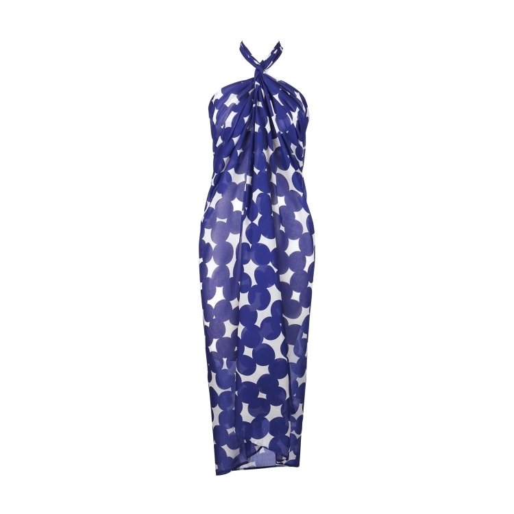 pareo-wrap-blå-hvid-slips-strand