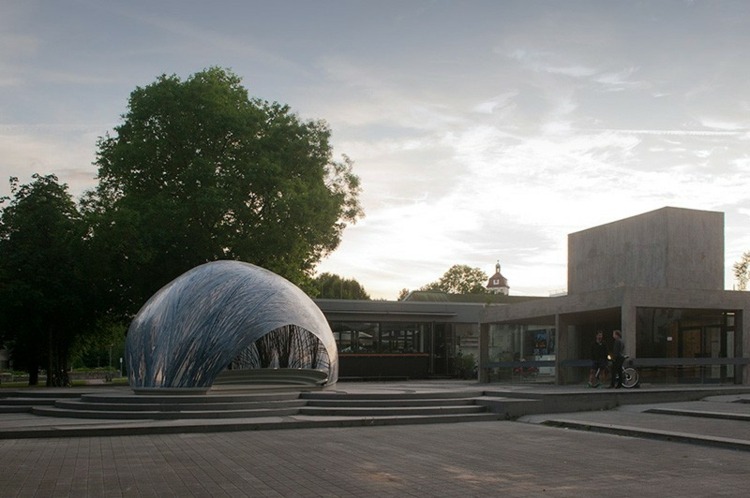 pavillon kulstof stillads idé arkitektur idé tyskland