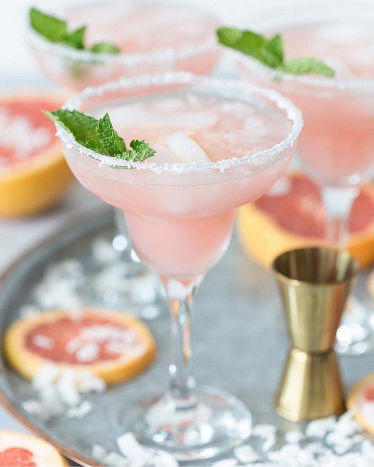 Pink Cocktail Campari Opskrifter Lang Drik