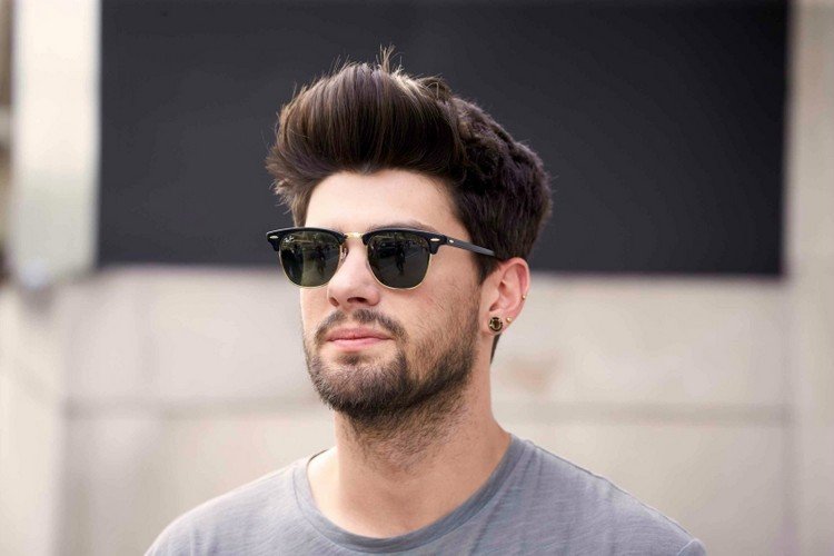 Pompadour frisure mænd-haircuts-trends-herre frisurer