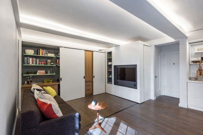 design av liten lägenhet