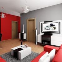 design interior modern al unui apartament mic