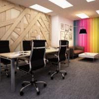 Μαύρες καρέκλες γραφείου με φινίρισμα χρωμίου
