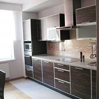 příklad krásného kuchyňského stylu o rozloze 9 m2