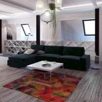 3D obrázek projektu obývacího pokoje