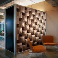 jasný design místnosti s obrázkem stěnových panelů