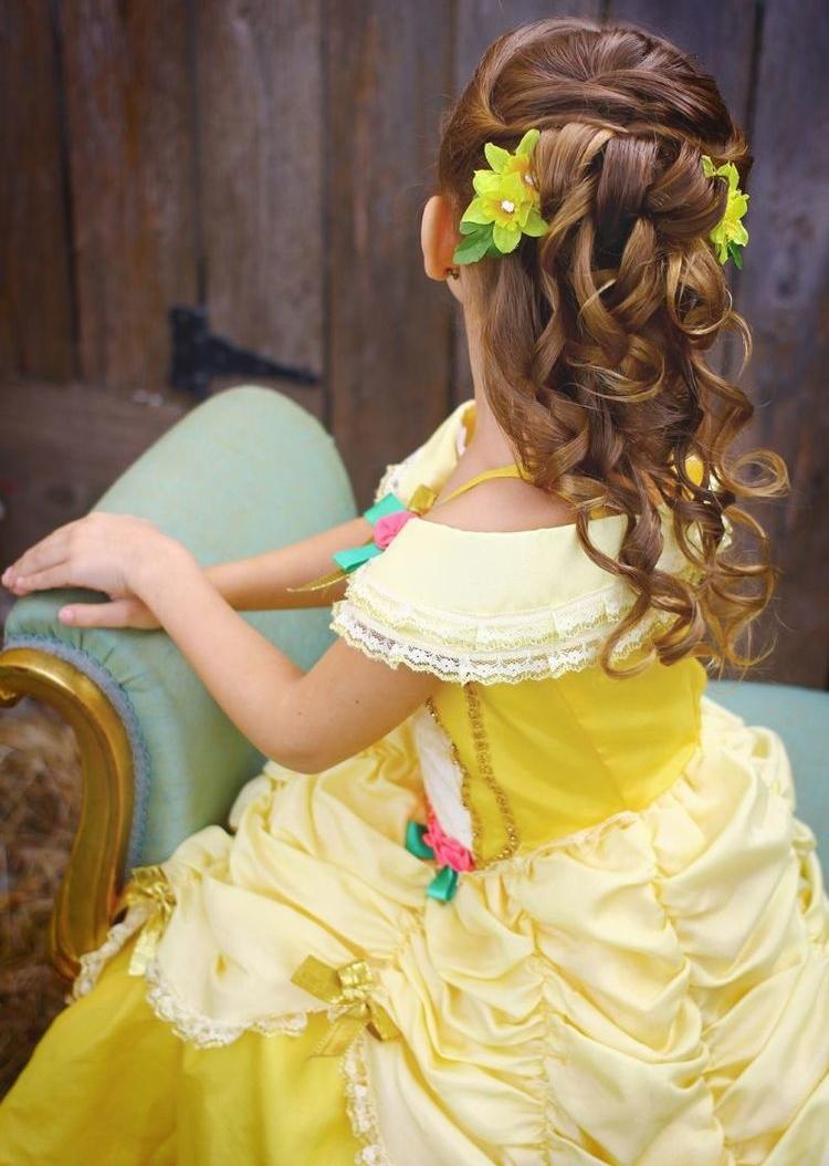 Frisure Prinsesse Bella Disney Frisurer Til Små Piger Instruktioner
