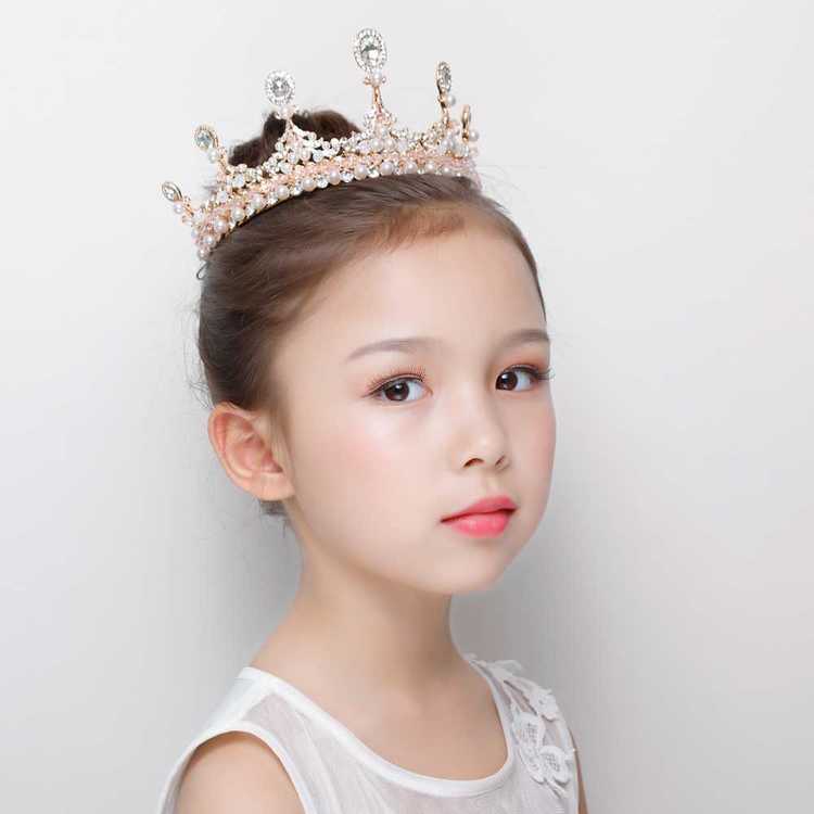 Prinsesse frisure til børn elegante updos piger
