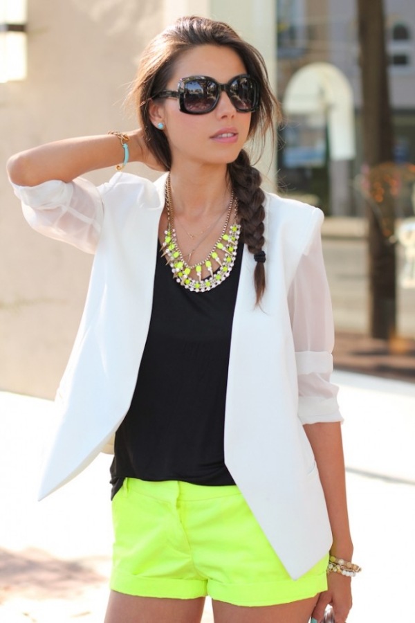 modetrends-sommer-2014-shorts-gul