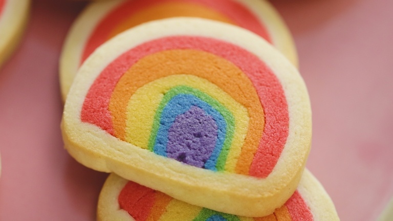 Rainbow Cookies Bage Opskrift Let Cookie Frosting Let