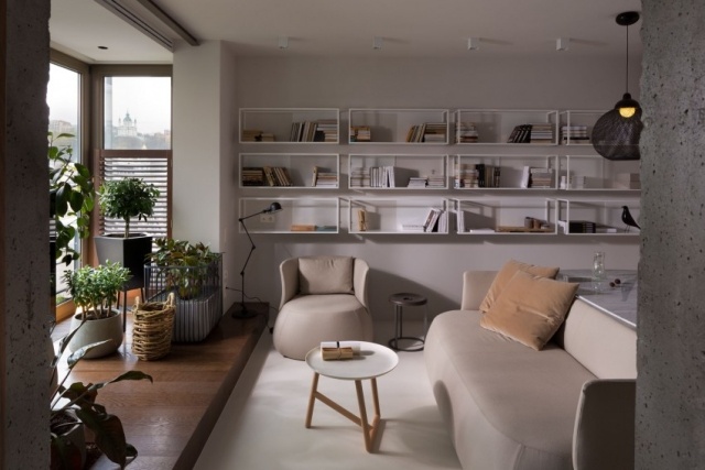 Design møbler-gæsteværelse-indendørs-have-urtepotter