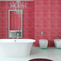 η ιδέα της εφαρμογής ροζ σε μια φωτεινή εικόνα διακόσμησης δωματίου