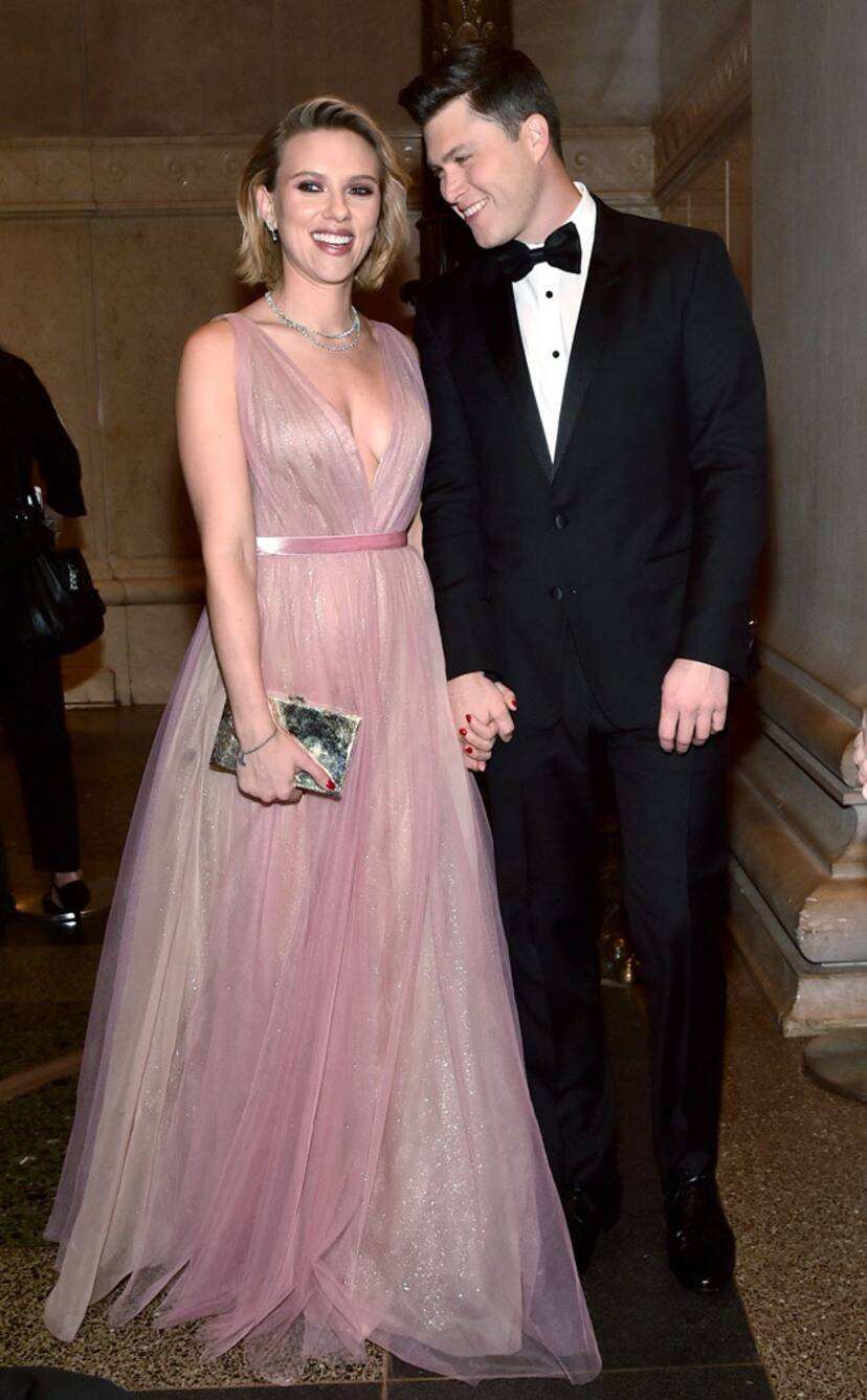 Scarlett Johansson og Colin Jost 2018 American Museum of Natural History Gala