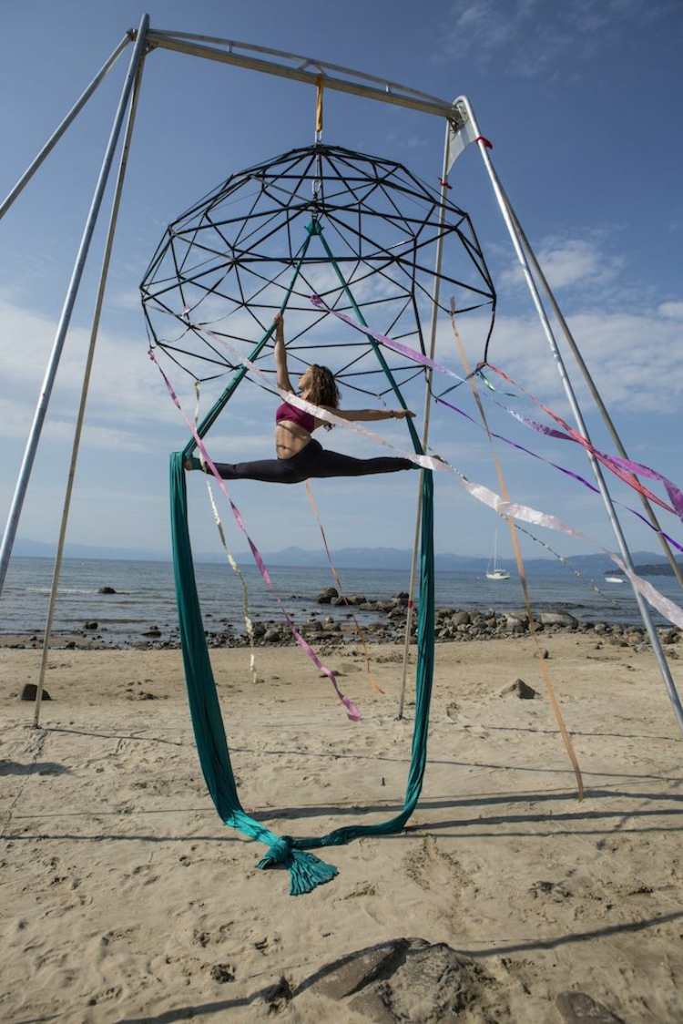 design abstrakt sving stilladser høj atletik strand sport