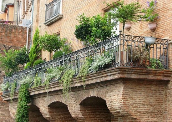 ideer altanplanter på terrassen hængende planter dekoration