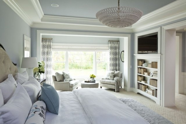 livligt design-soveværelse-gardin-dekorations-vinduer
