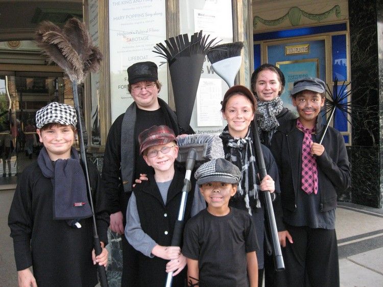 skorstensfejer kostume karneval børn diy