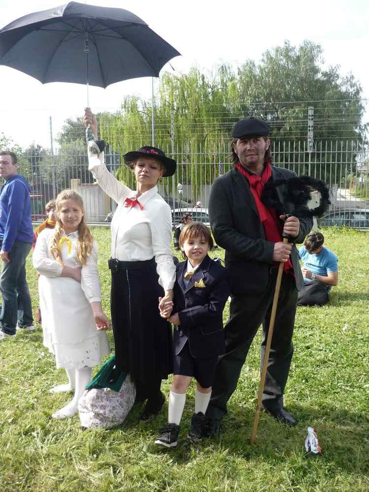 familie kostumer mary poppins skorstensfejer sjov