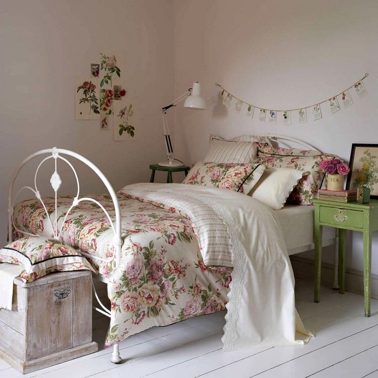 lurvet-chic-soveværelse-ideer-farver-motiver-møbler-kombination