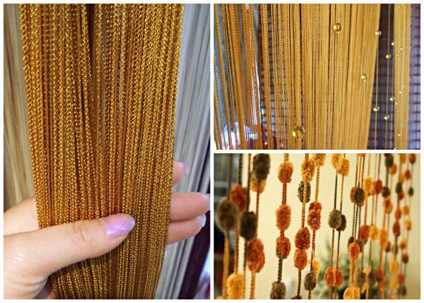 Selv en uerfaren husmor kan lave en muslin. For at gøre dette behøver du kun materiale til gardiner: tråde eller brede bånd og dekorationer.