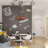 a világos stílusú szoba ötlete skandináv stílusú képen