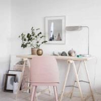 ideea unui interior frumos al unei camere într-o fotografie în stil scandinav