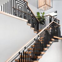 дизайнерски идеи за стълби към втория етаж