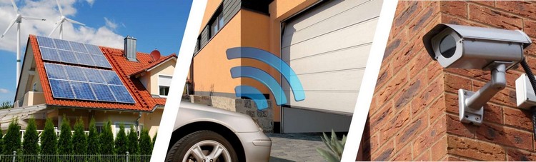 smart-home-system-garage-dør-kamera-kontrol-app