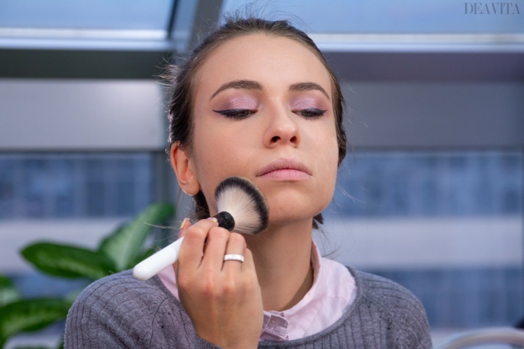 ariana grande focus make-up pulver make-up fix